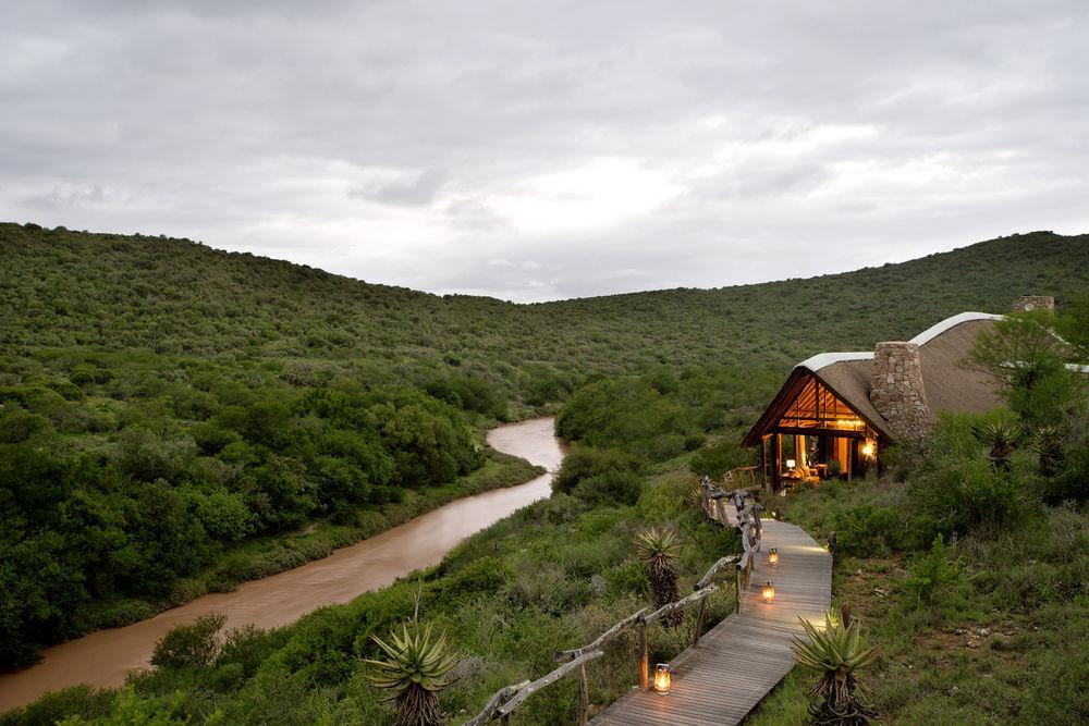 Kwandwe Private Game Reserve - Great Fish River Lodge Grahamstown Eksteriør billede
